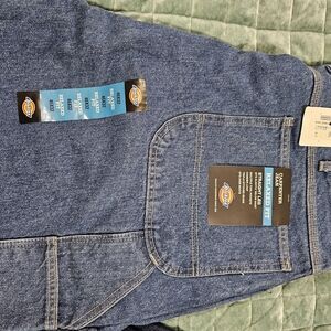 Dickies Relaxed Fit Blue Denim Carpenter Jeans